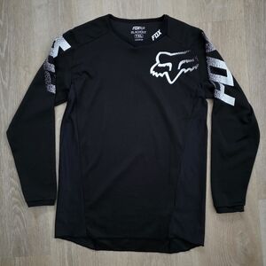 Fox Black Long Sleeve Performance Tee